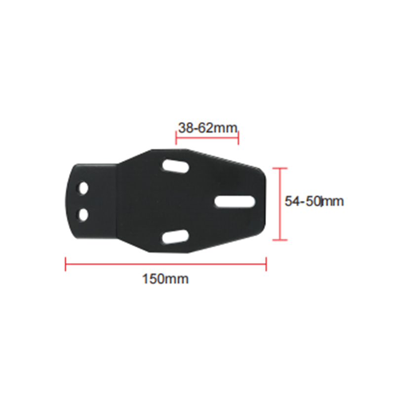 385.2g židle Železná deska Embedded Plate Bockrest Příslušenství sloupce spodní deska 3 Hole Ocelová deska A-01