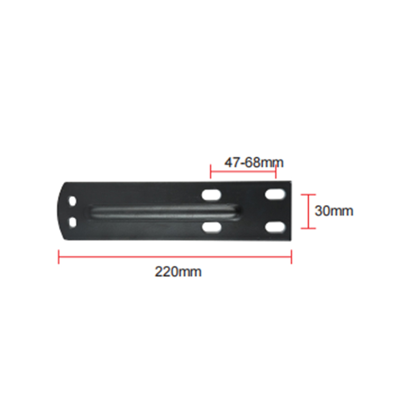 Vyměnitelný rohový kód Železná deska Embedded Plate Plate Handdrail Accessories A-15 Ocelová deska