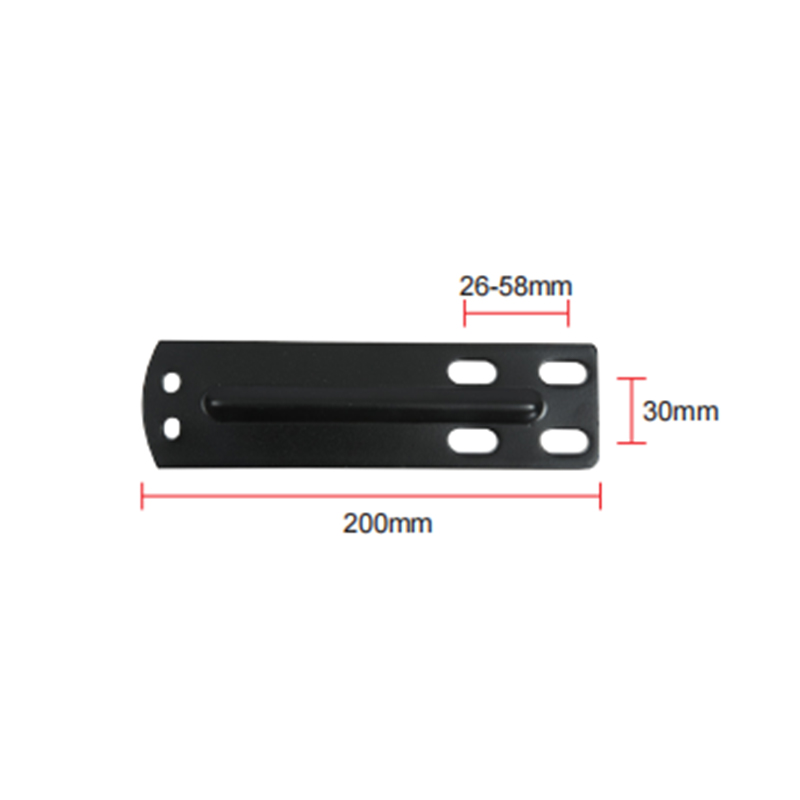 Nastavitelná díra železná deska Embedded Plate Plate HandRail Accessories A-17 Ocelová deska