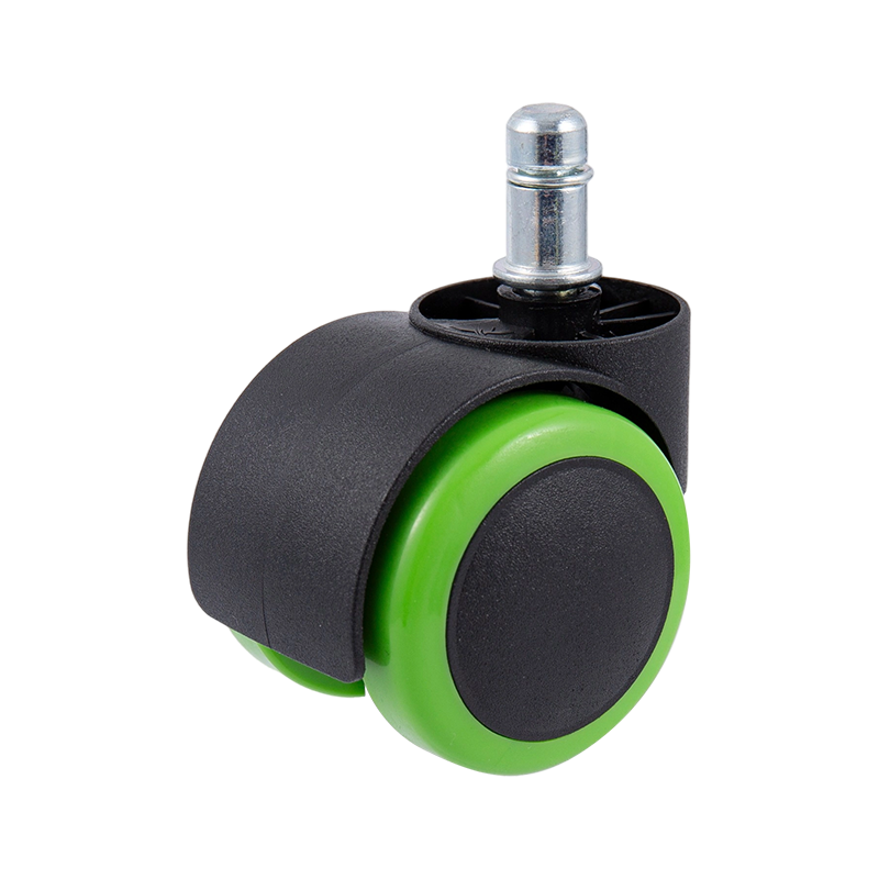 50/38 Black and Green PU Wheel Universal Caster Accessories pro kancelářské židle