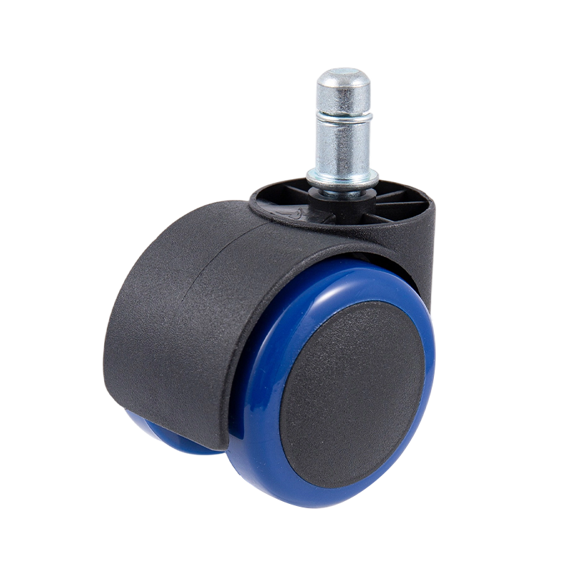 50/38 Black and Blue PU Wheel Universal Caster Accessories pro kancelářské židle