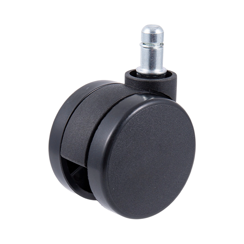 60/26 Černé plug-in kola Univerzální Caster Ascessories pro kancelářské židle, herní židle a síťové židle