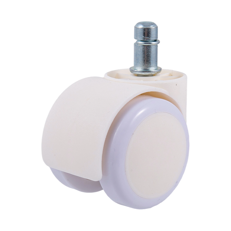 50/38 All-White PU Wheel Office Chair Universal Caster Accessories