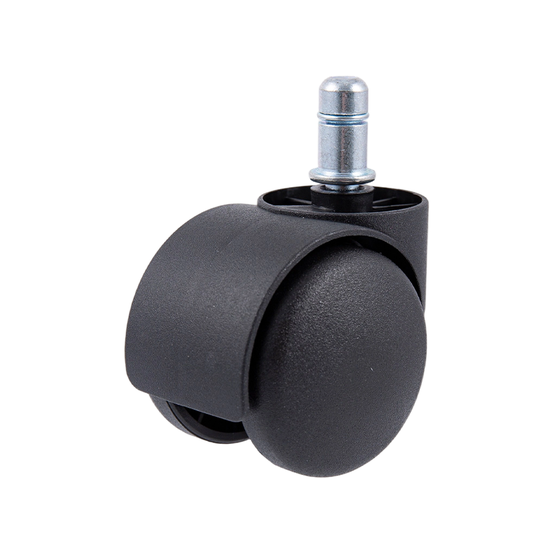 50/38 Black Plug Wheel Office Chair Universal Caster Accessories