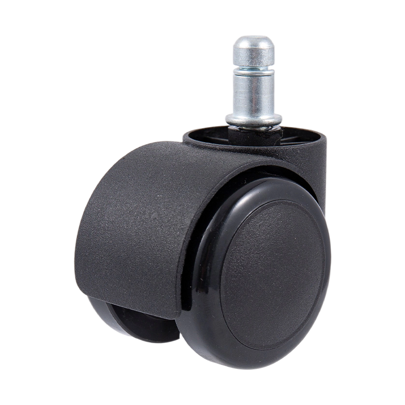 50/38 Black PU Wheel Universal Caster příslušenství pro kancelářské židle