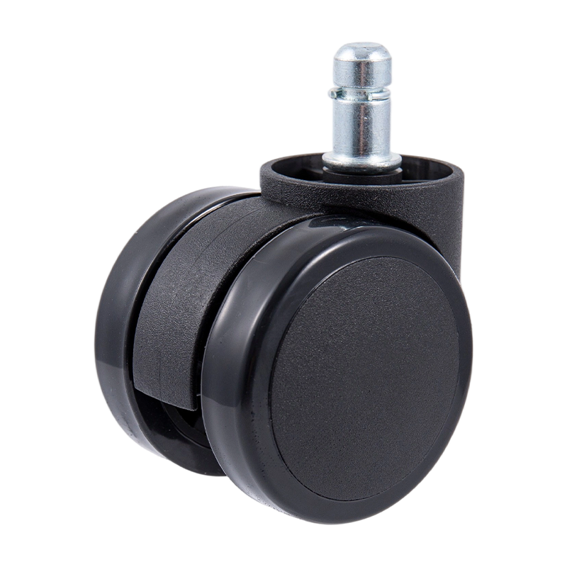 Univerzální Caster Accessories pro kancelářské židle, herní židle a síťové židle, 60/32 Černé doplňky pro kola